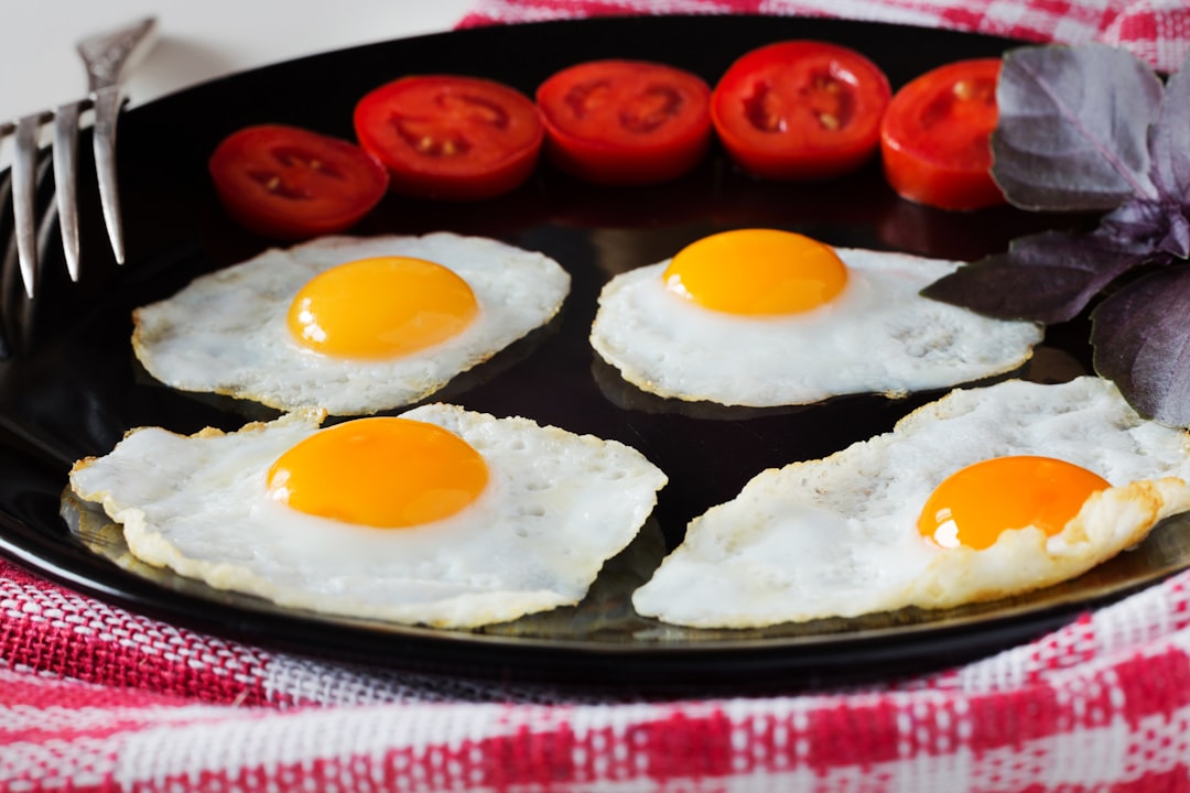 Photo Black eggs